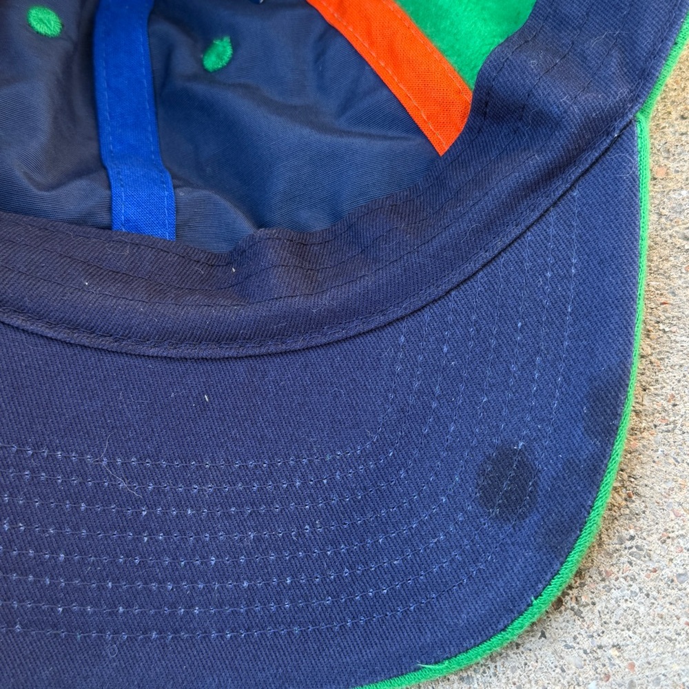 Polo Ralph Lauren 67 ATHL. DIV P-Wing Hat Cap Green Fleece Snapback One Size NWT - Picture 14 of 14